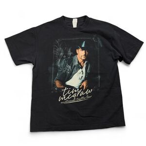 Tim McGraw Emotional Traffic Tour 2011 Black Graphic Tee Large